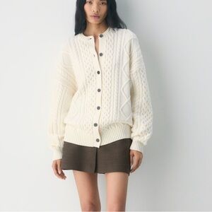 Heritage Merino Wool Crew Cardigan